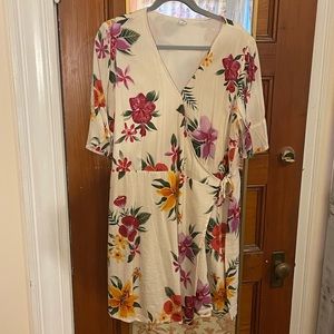 Old Navy Floral Wrap dress
